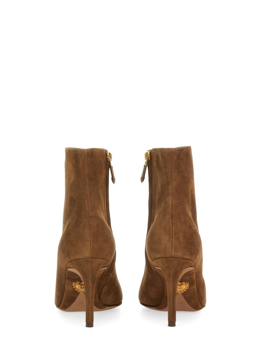 Dolce & Gabbana - Woman - Brown - Boot