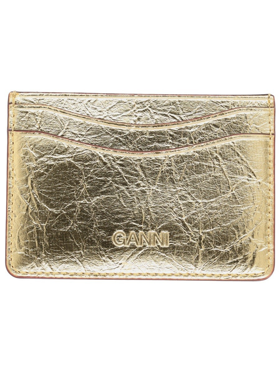 GANNI - Woman - Gold - Wallet