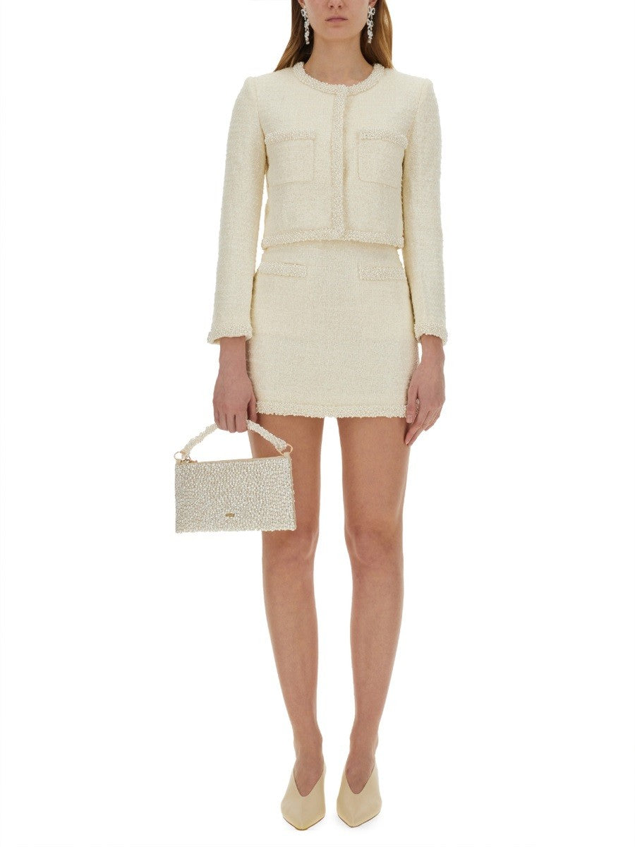 SELF-PORTRAIT - Woman - Beige - Skirt