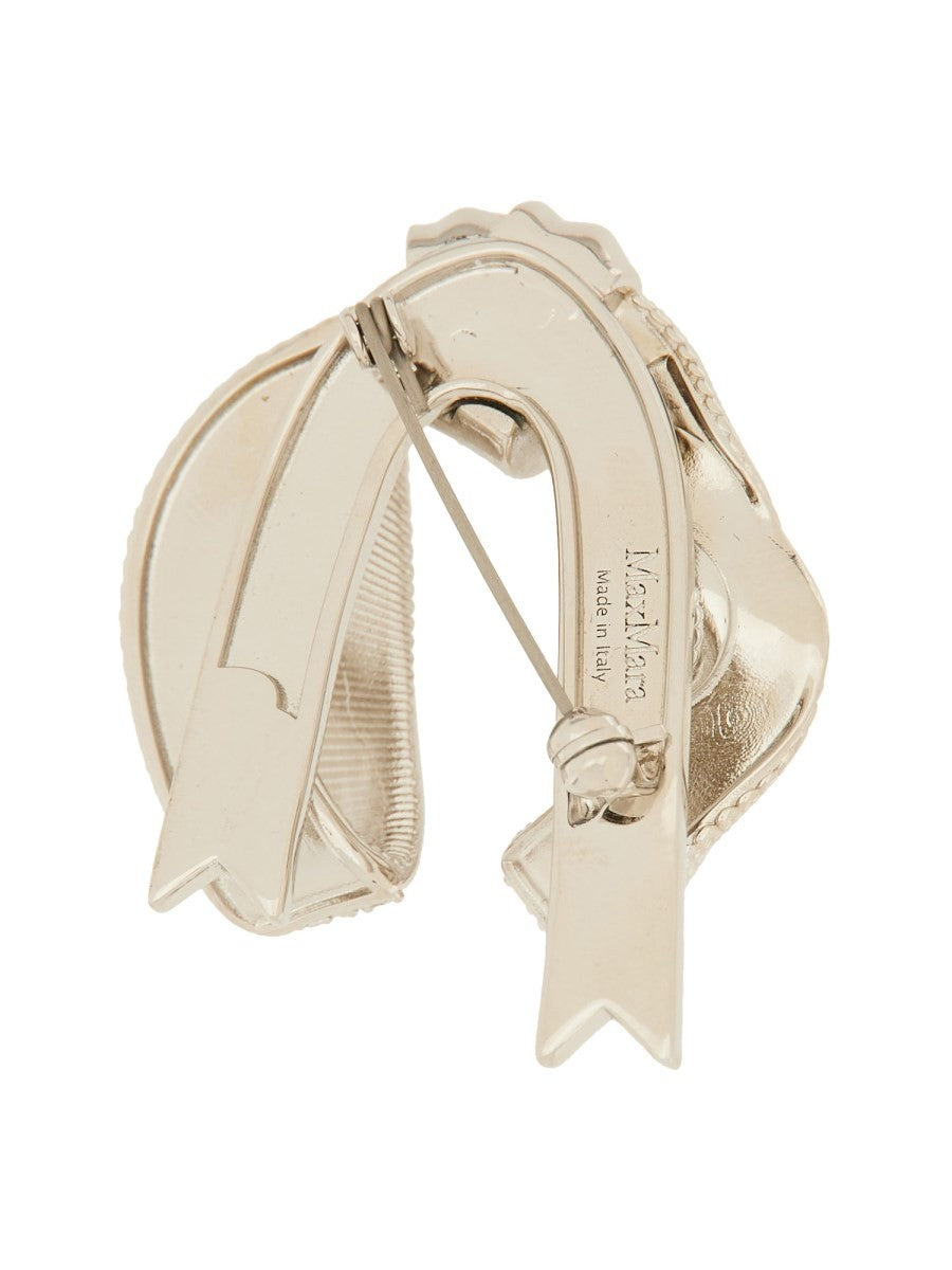 Max Mara - Woman - Gold - Brooch