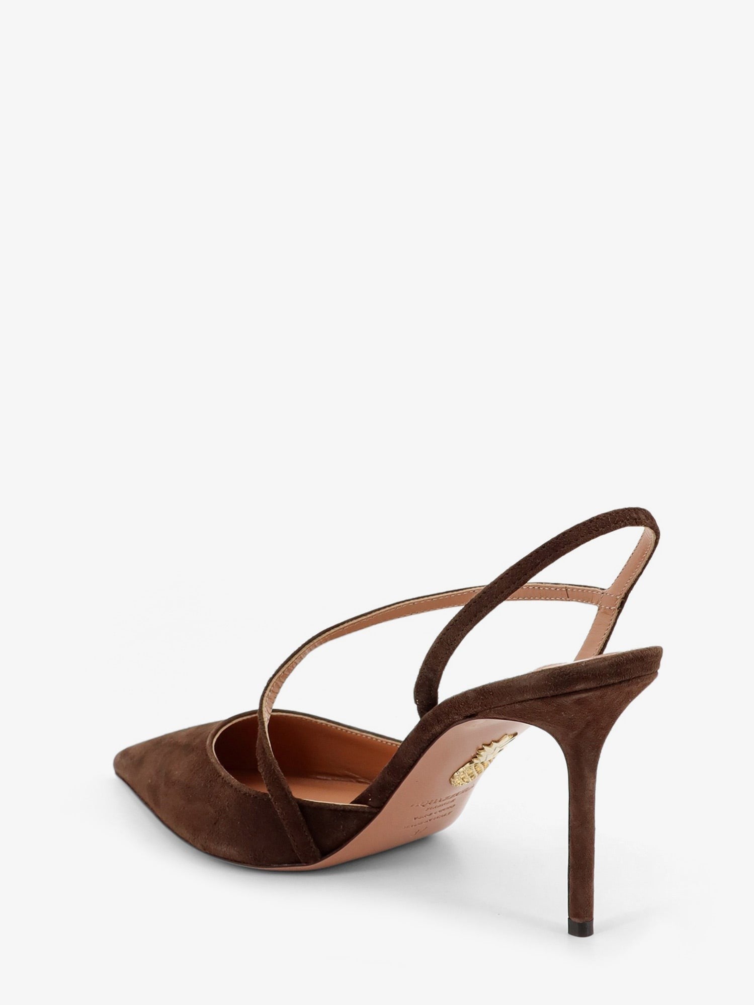 AQUAZZURA - Woman - Brown - Pump