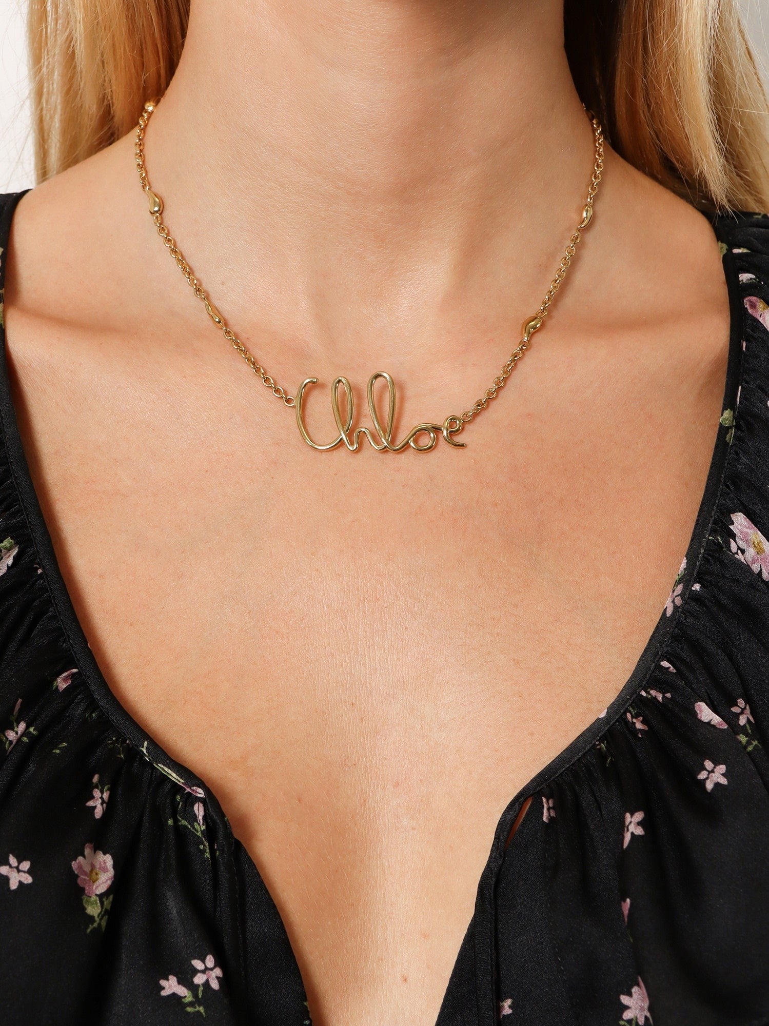 CHLOÉ - Woman - Gold - Necklace