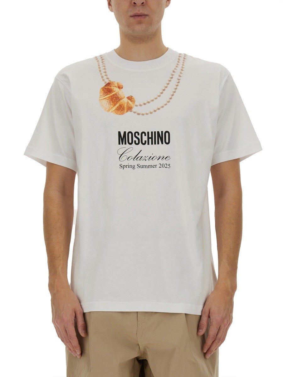 Moschino - Man - White - T-shirt