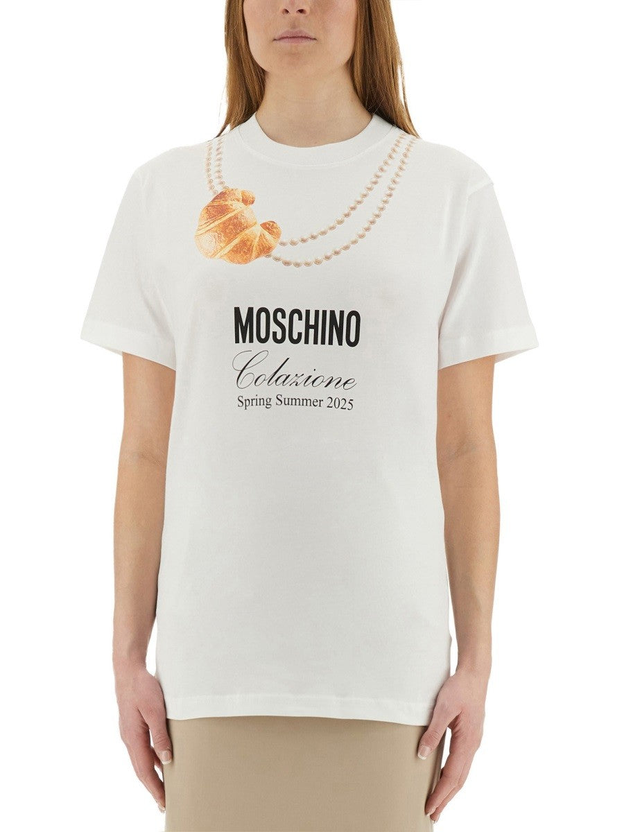 Moschino - Woman - White - T-shirt