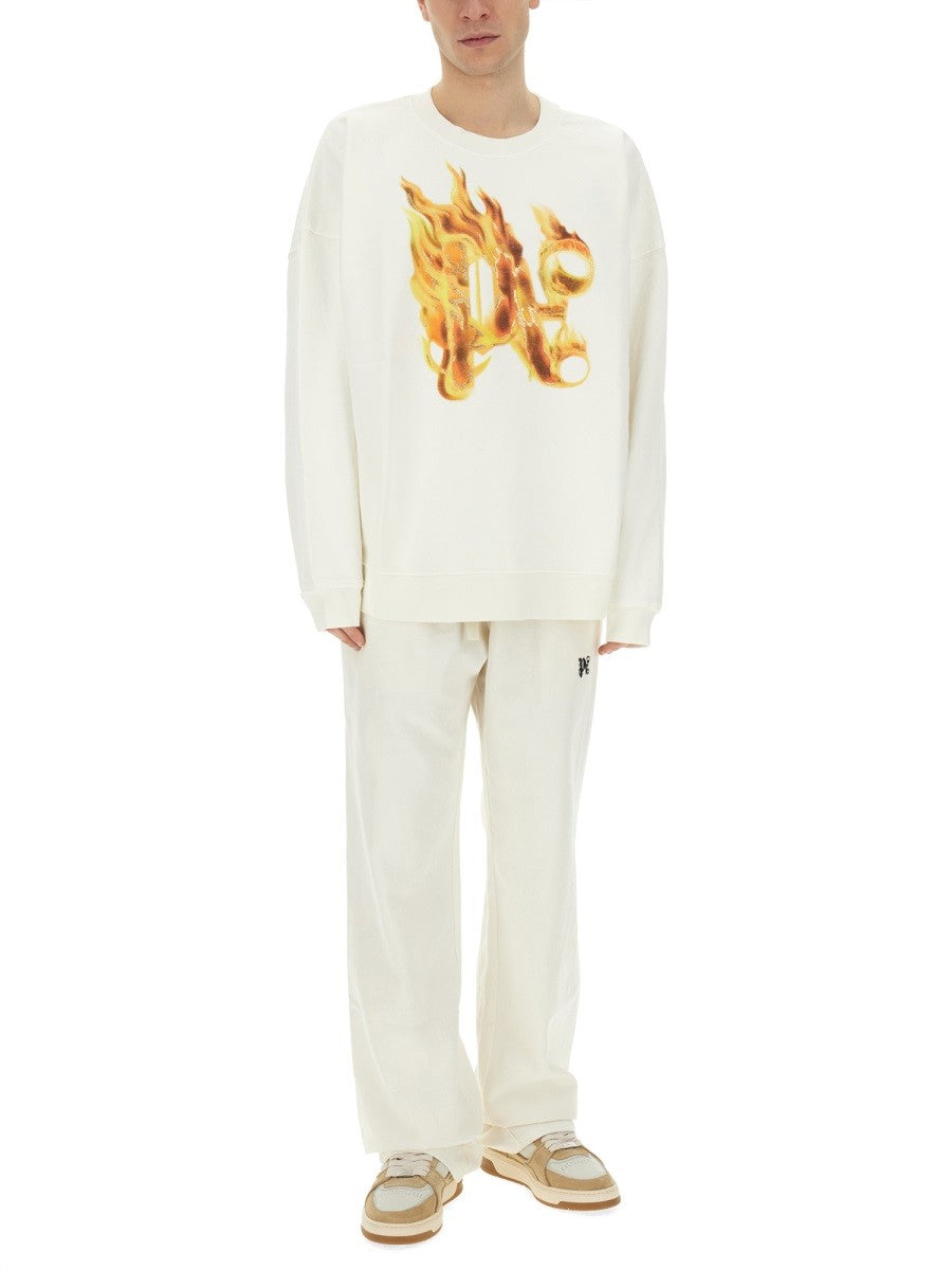 Palm Angels - Man - White - Sweatshirt