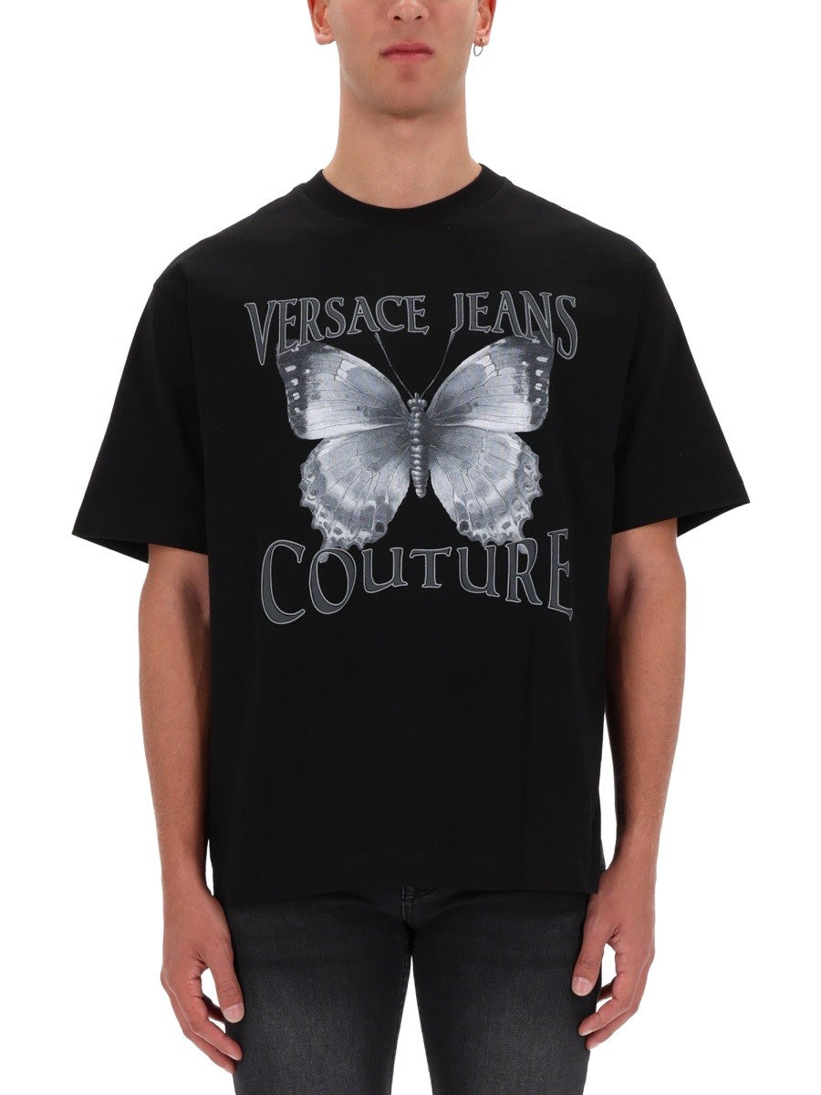 Versace Jeans Couture - Man - Black - T-shirt