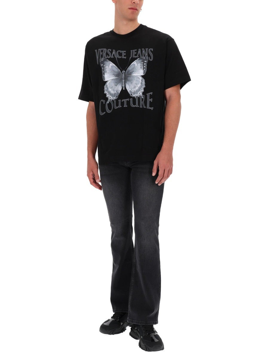 Versace Jeans Couture - Man - Black - T-shirt