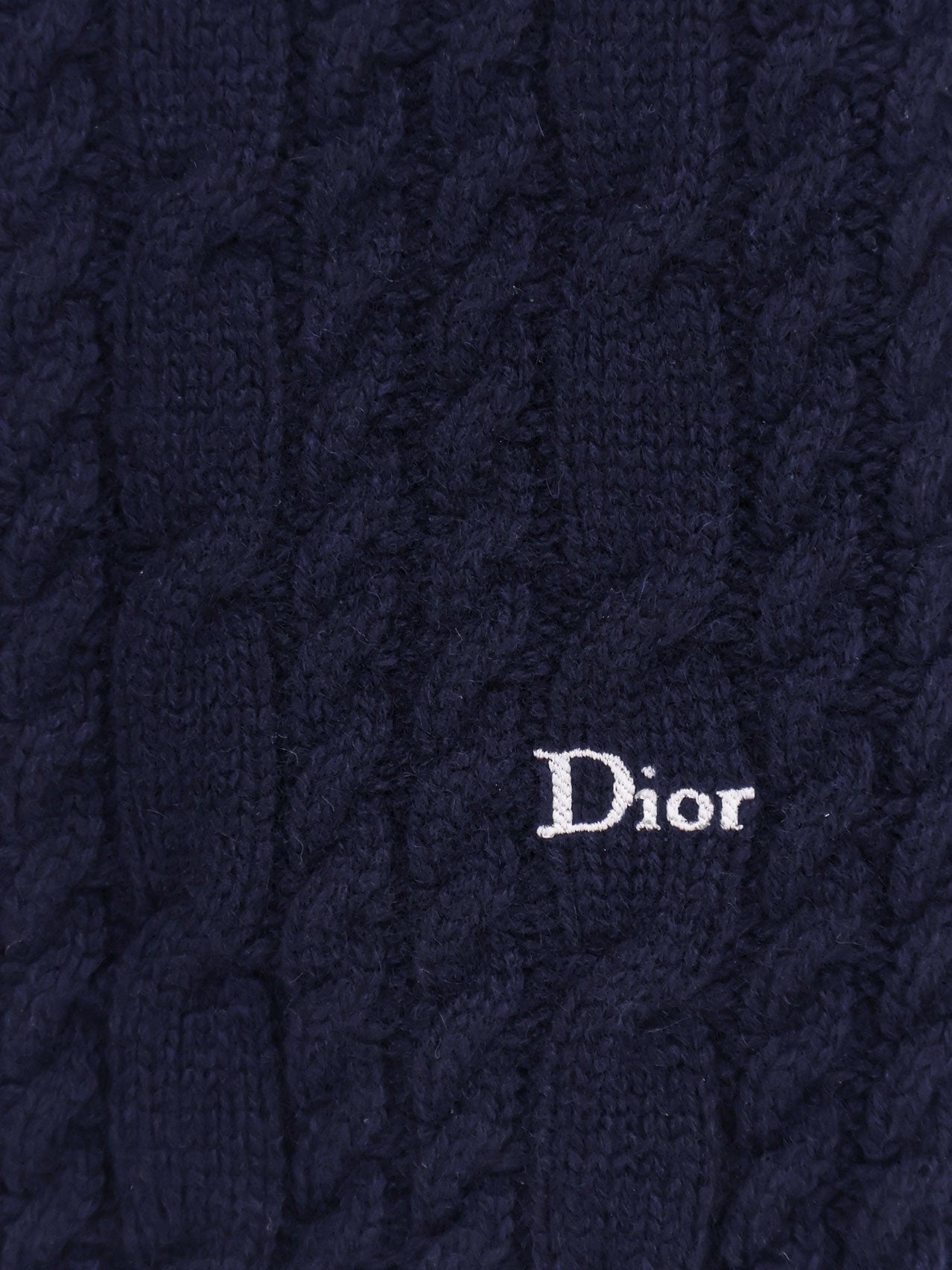 Dior - Man - Blue - Knit Sweater
