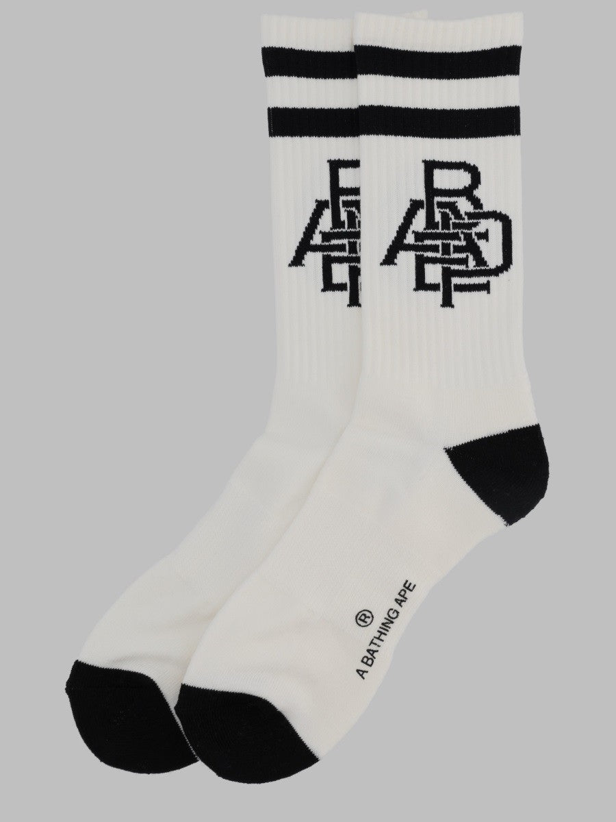 A BATHING APE - Man - White - Socks