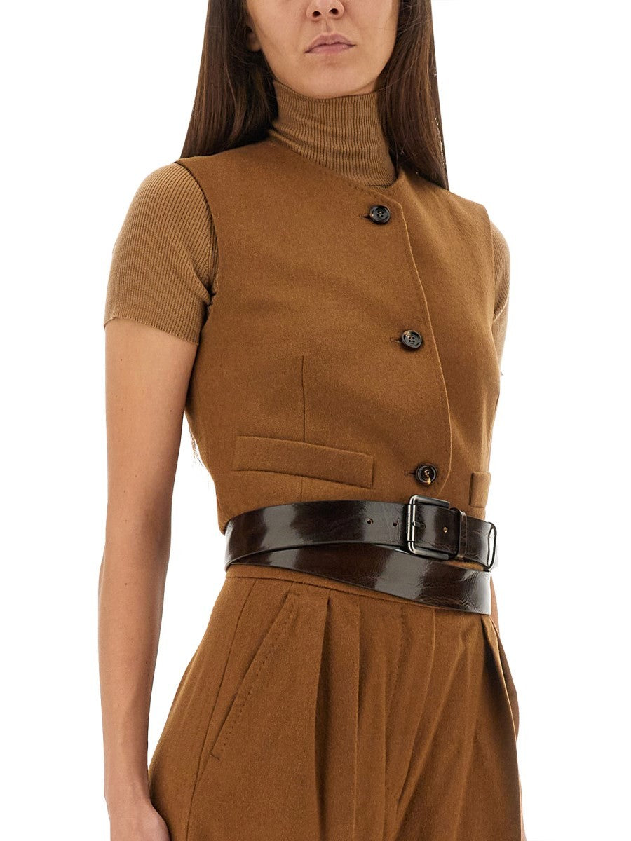Max Mara - Woman - Beige - Vest