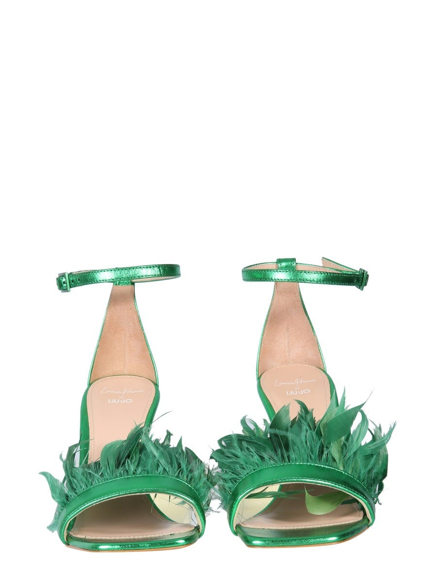 LEONIE HANNE X LIU JO - Woman - Green - Heel
