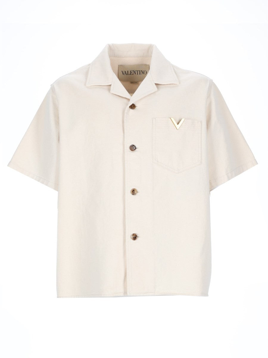 Valentino - Man - Beige - Shirt
