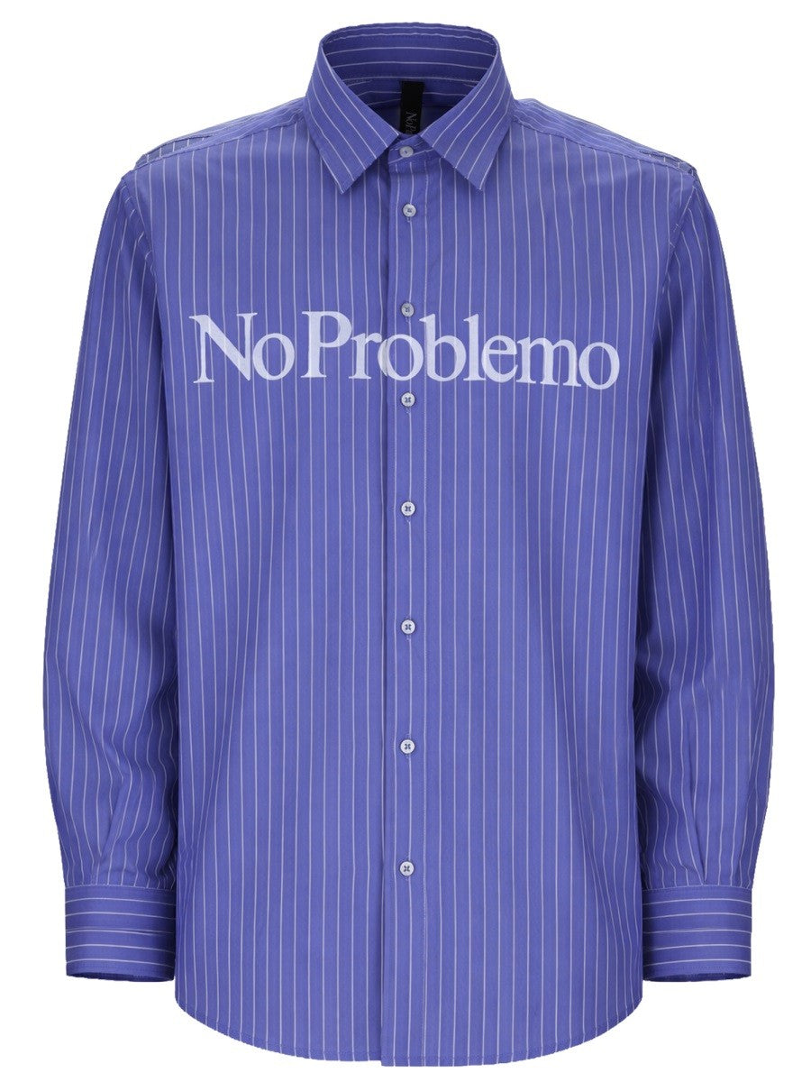 NO PROBLEMO - Man - Blue - Shirt