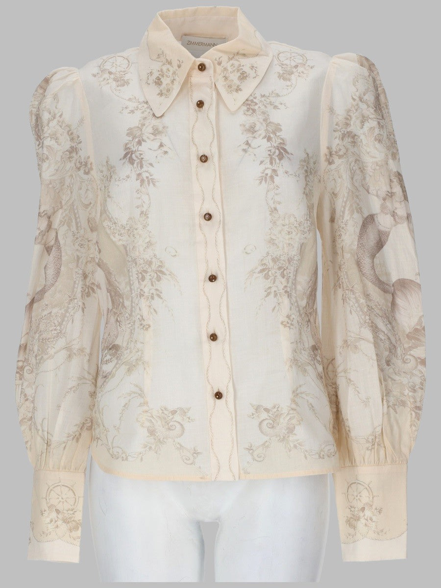 ZIMMERMANN - Woman - Beige - Shirt