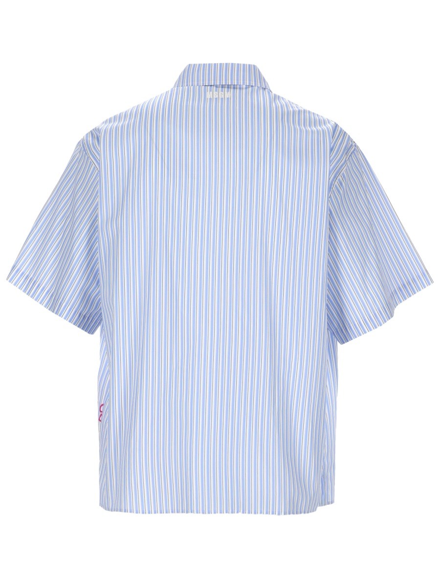 msgm - Man - Blue - Shirt