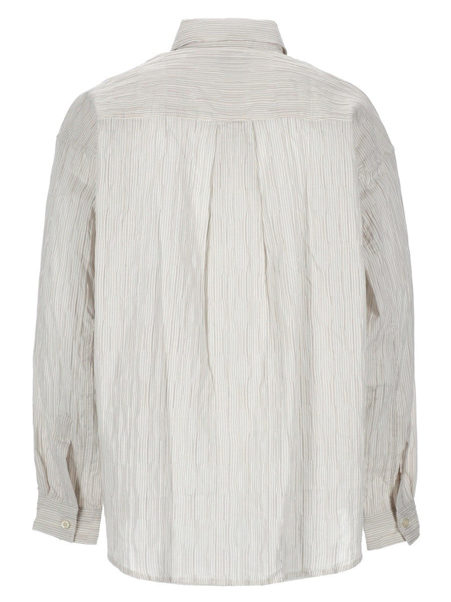 AMISH - Man - Beige - Shirt