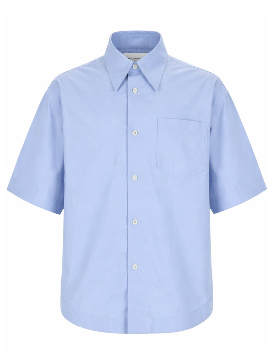 AMI PARIS - Man - Blue - Shirt