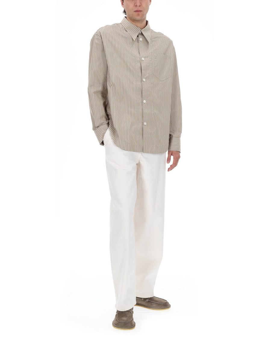 AMI PARIS - Man - Beige - Shirt