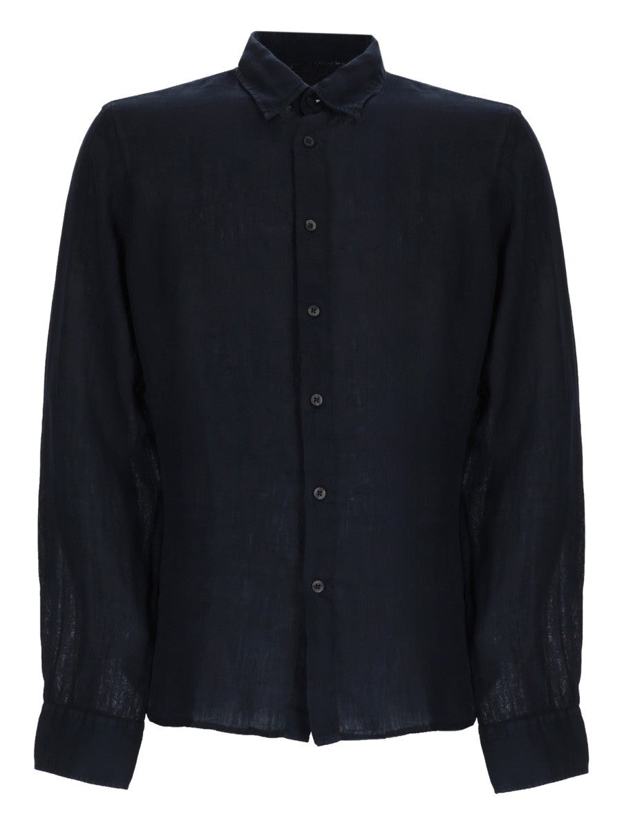 120% LINO - Man - Blue - Shirt