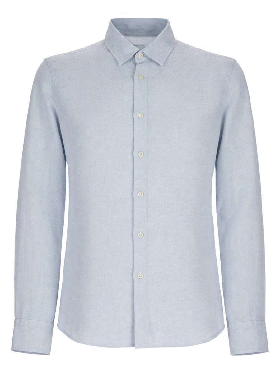 120% LINO - Man - Blue - Shirt