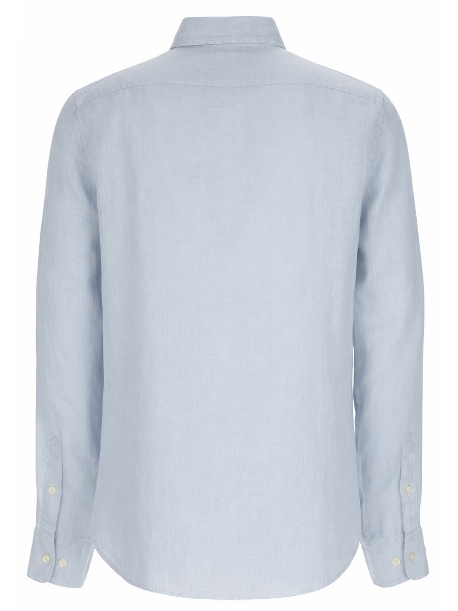 120% LINO - Man - Blue - Shirt