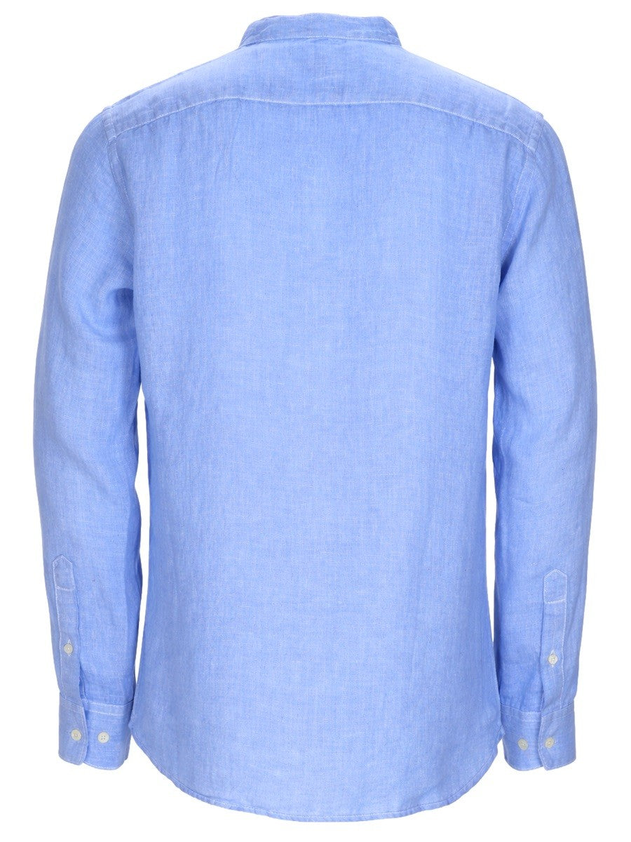 120% LINO - Man - Blue - Shirt