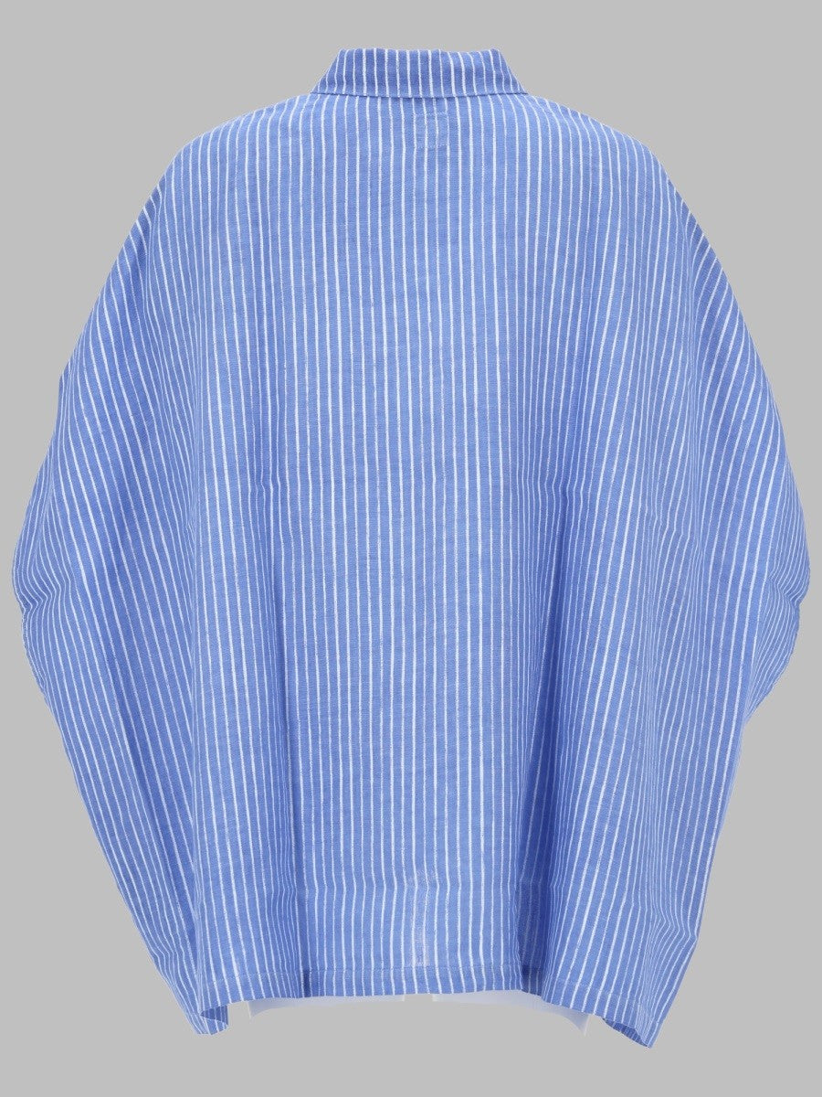 120% LINO - Woman - Blue - Shirt