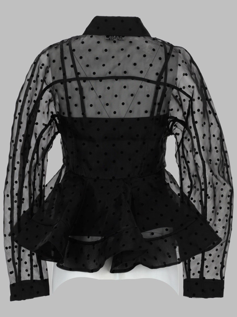 GANNI - Woman - Black - Shirt
