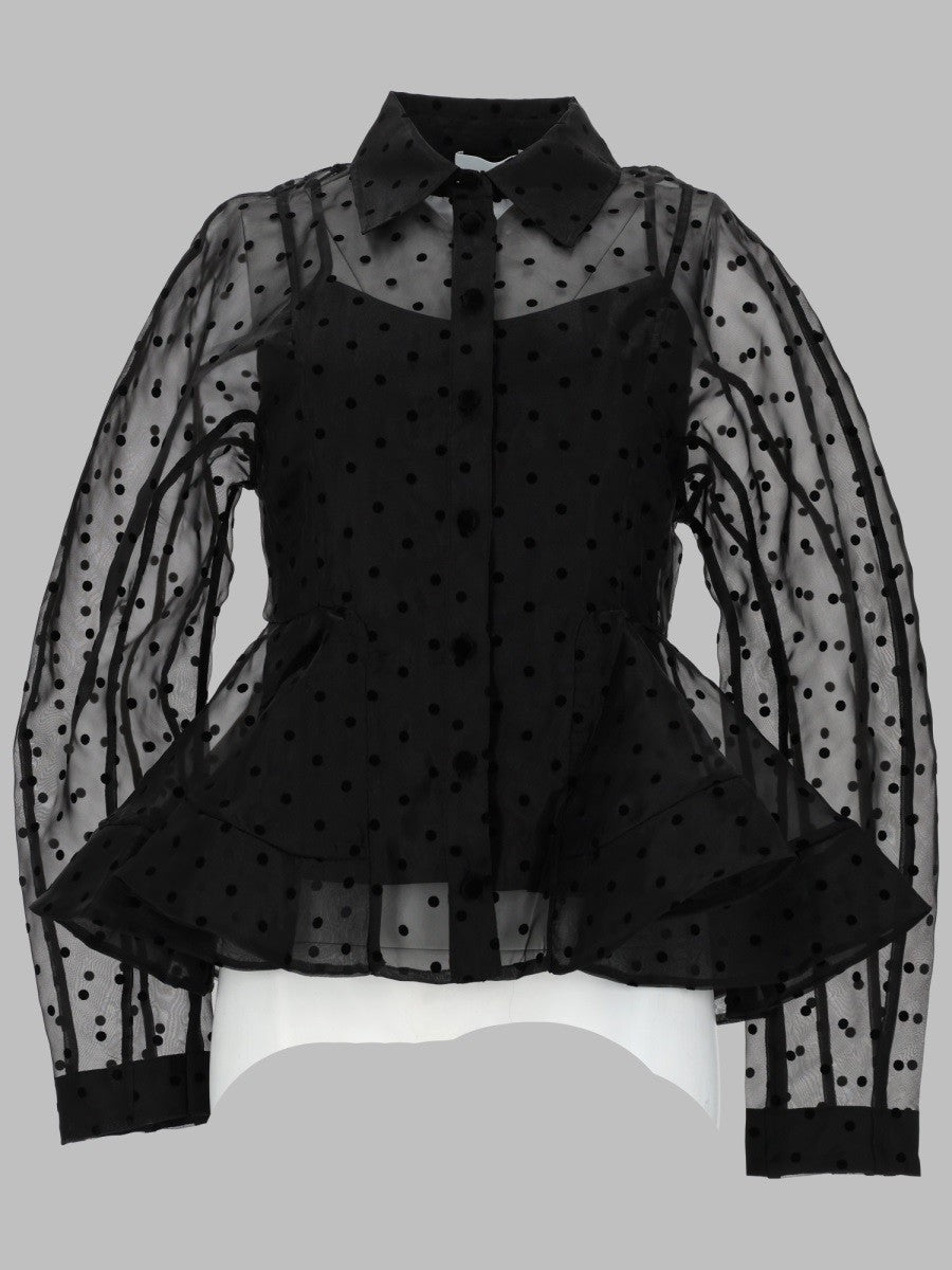 GANNI - Woman - Black - Shirt