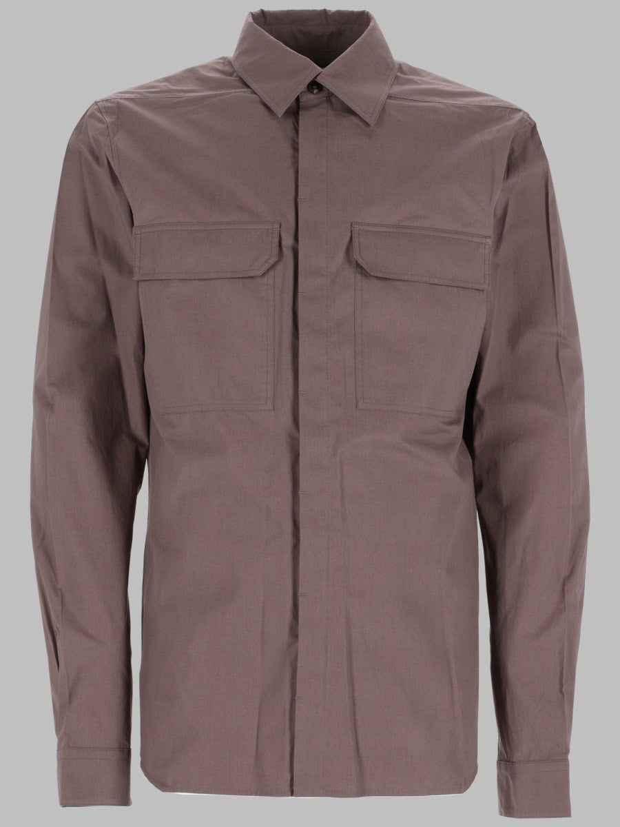 RICK OWENS - Man - Brown - Shirt