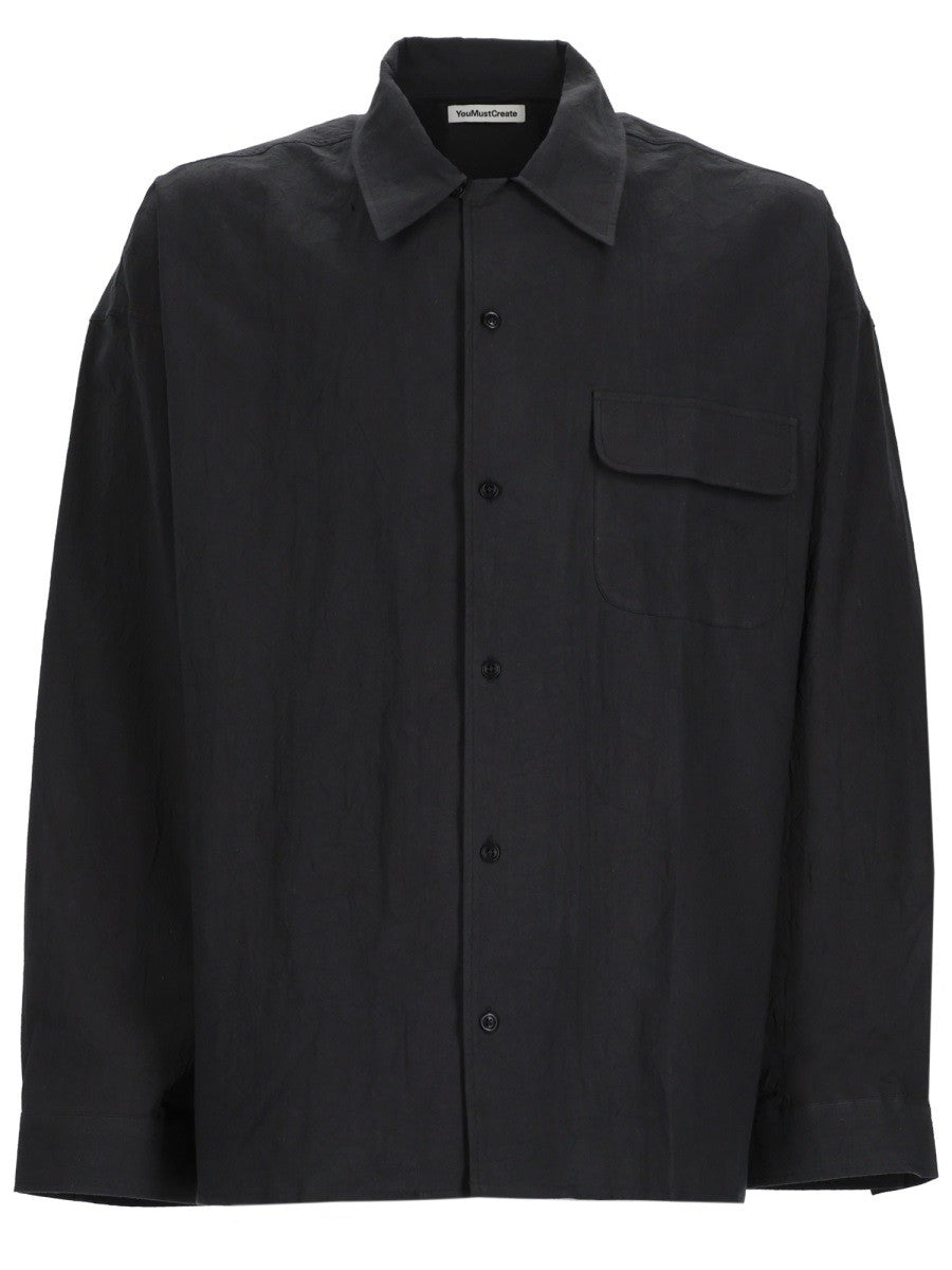 YMC - Man - Black - Shirt