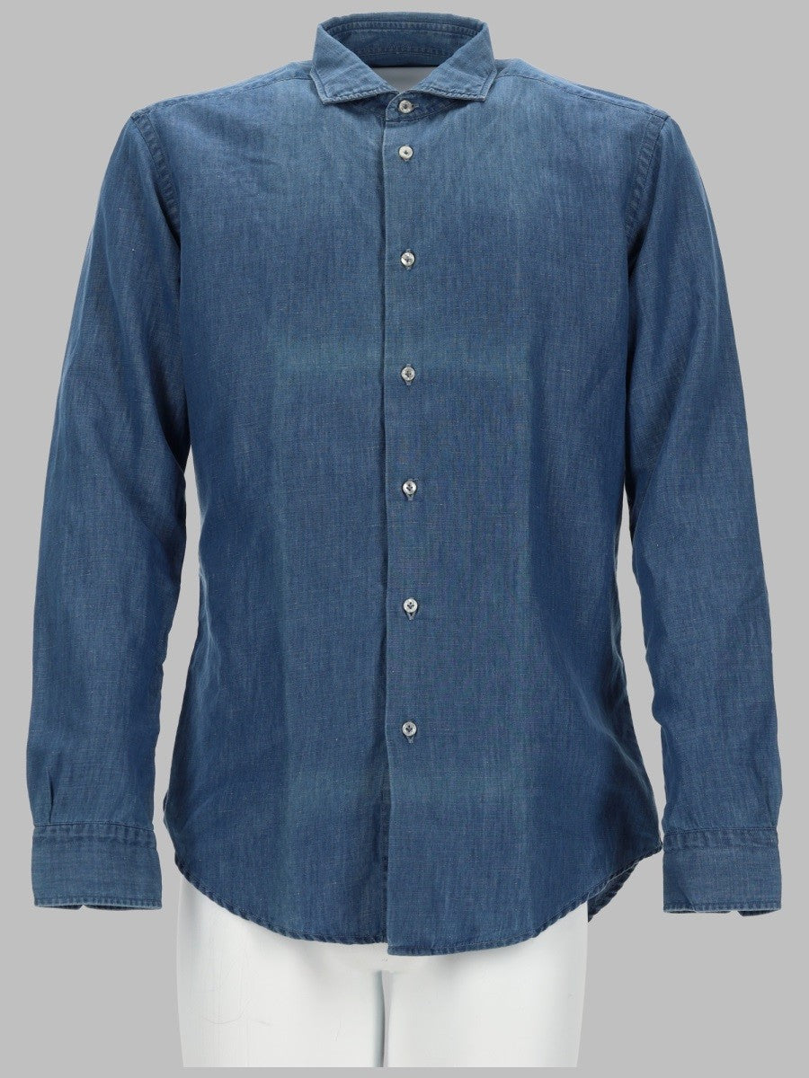 BRIAN DALES - Man - Blue - Shirt