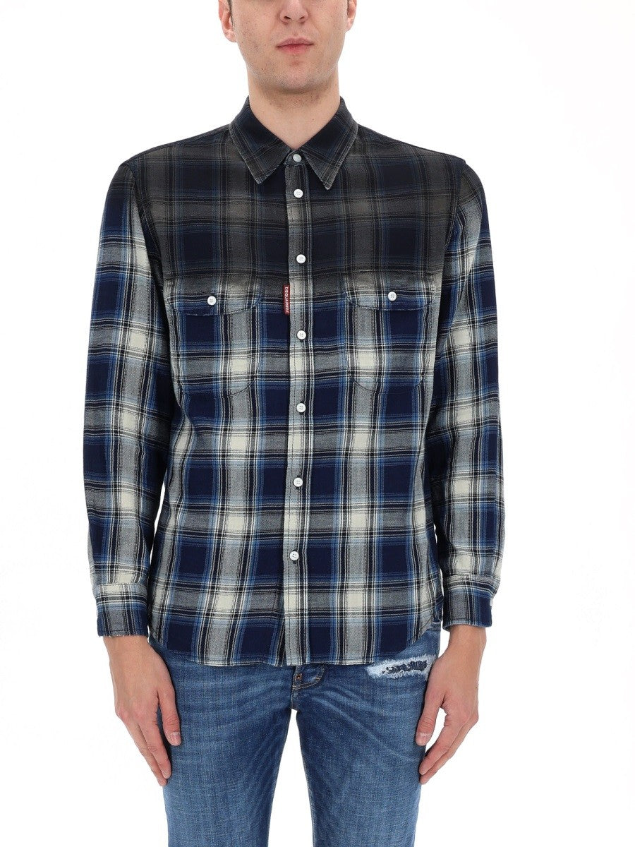 Dsquared - Man - Blue - Shirt