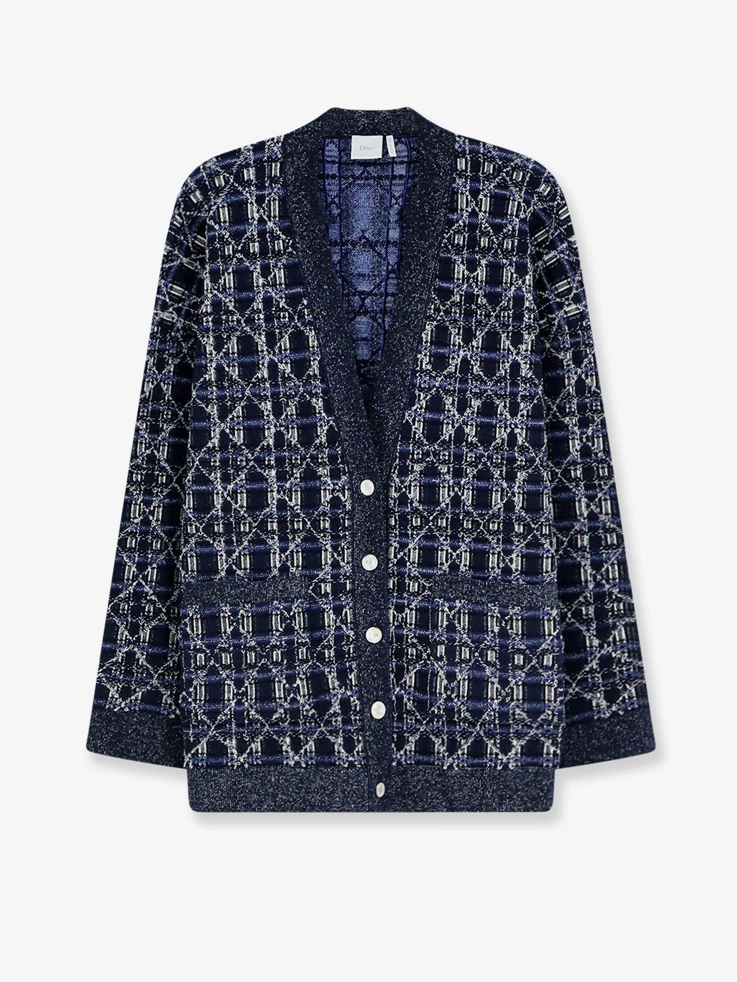 Dior - Woman - Blue - Knit Sweater