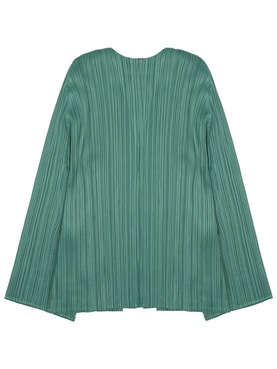 PLEATS PLEASE ISSEY MIYAKE - Woman - Green - Jacket