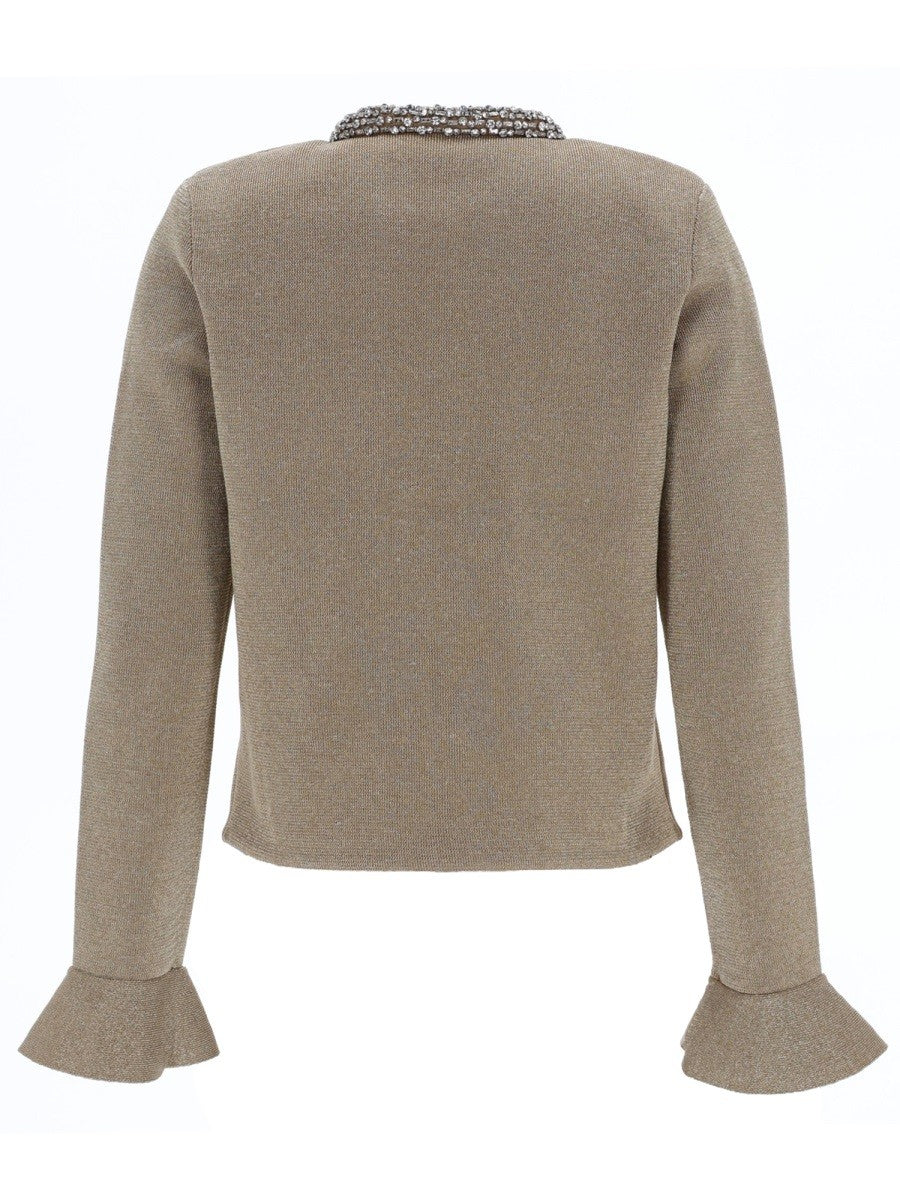 SELF-PORTRAIT - Woman - Gold - Sweater