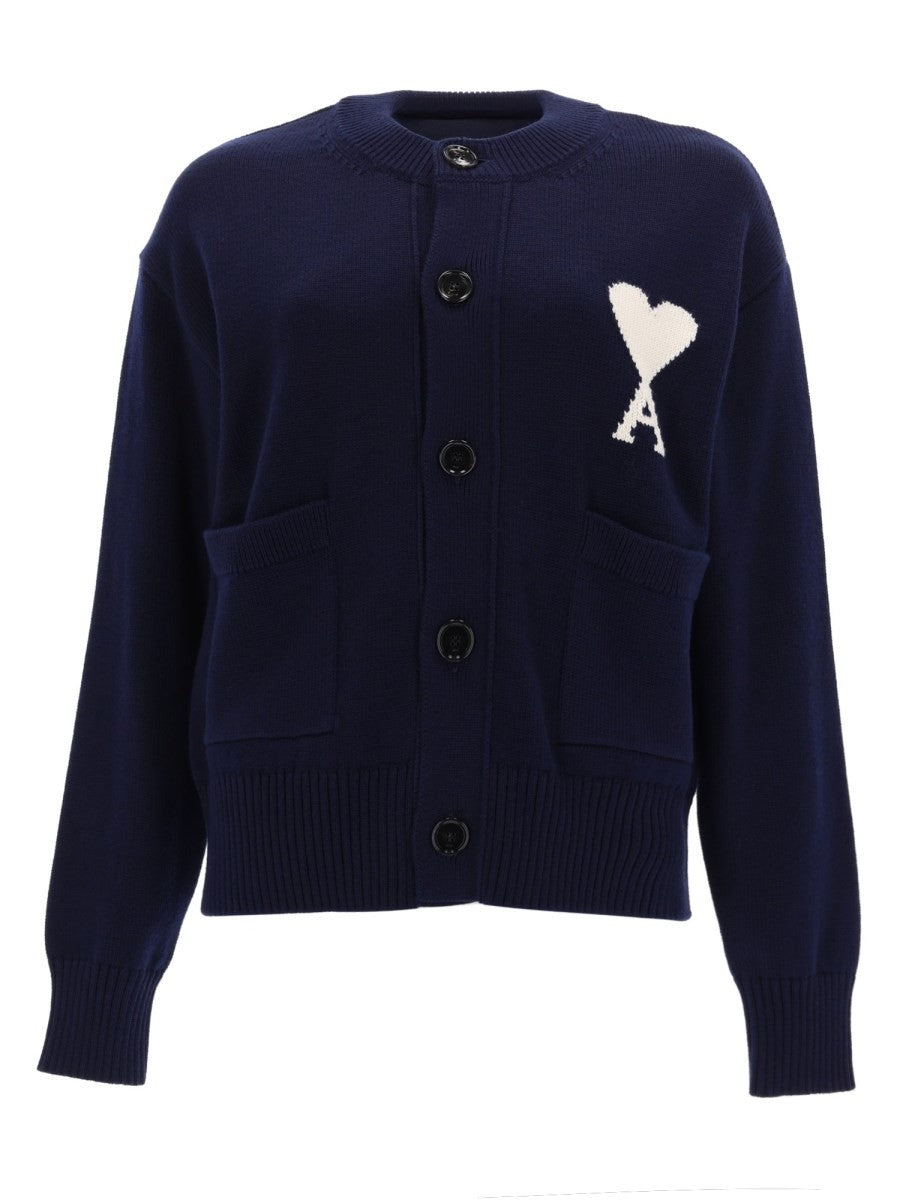 AMI PARIS - Unisex - Blue - Sweater
