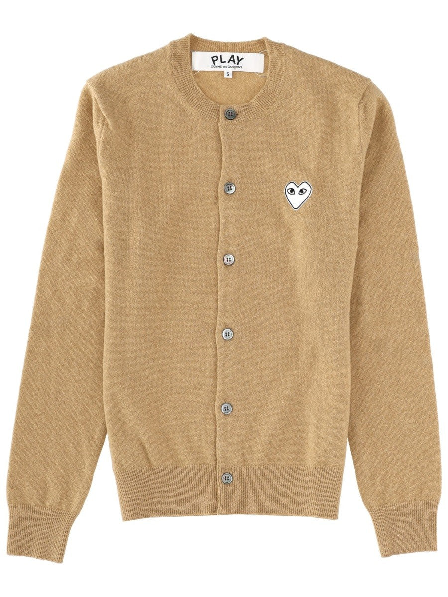 COMME DES GARCONS PLAY - Unisex - Beige - Sweater