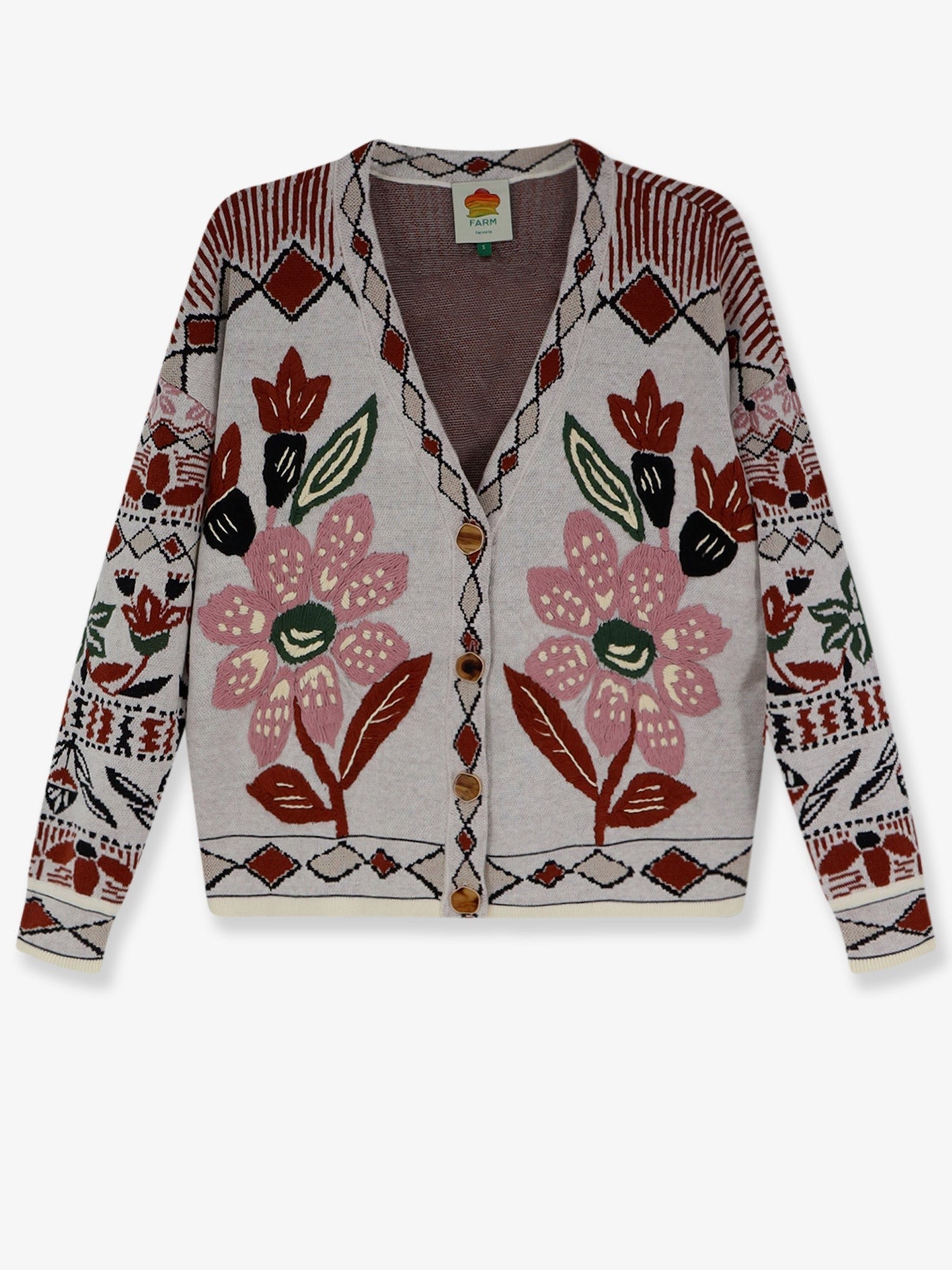 FARM RIO - Woman - Multicolor - Knit Sweater