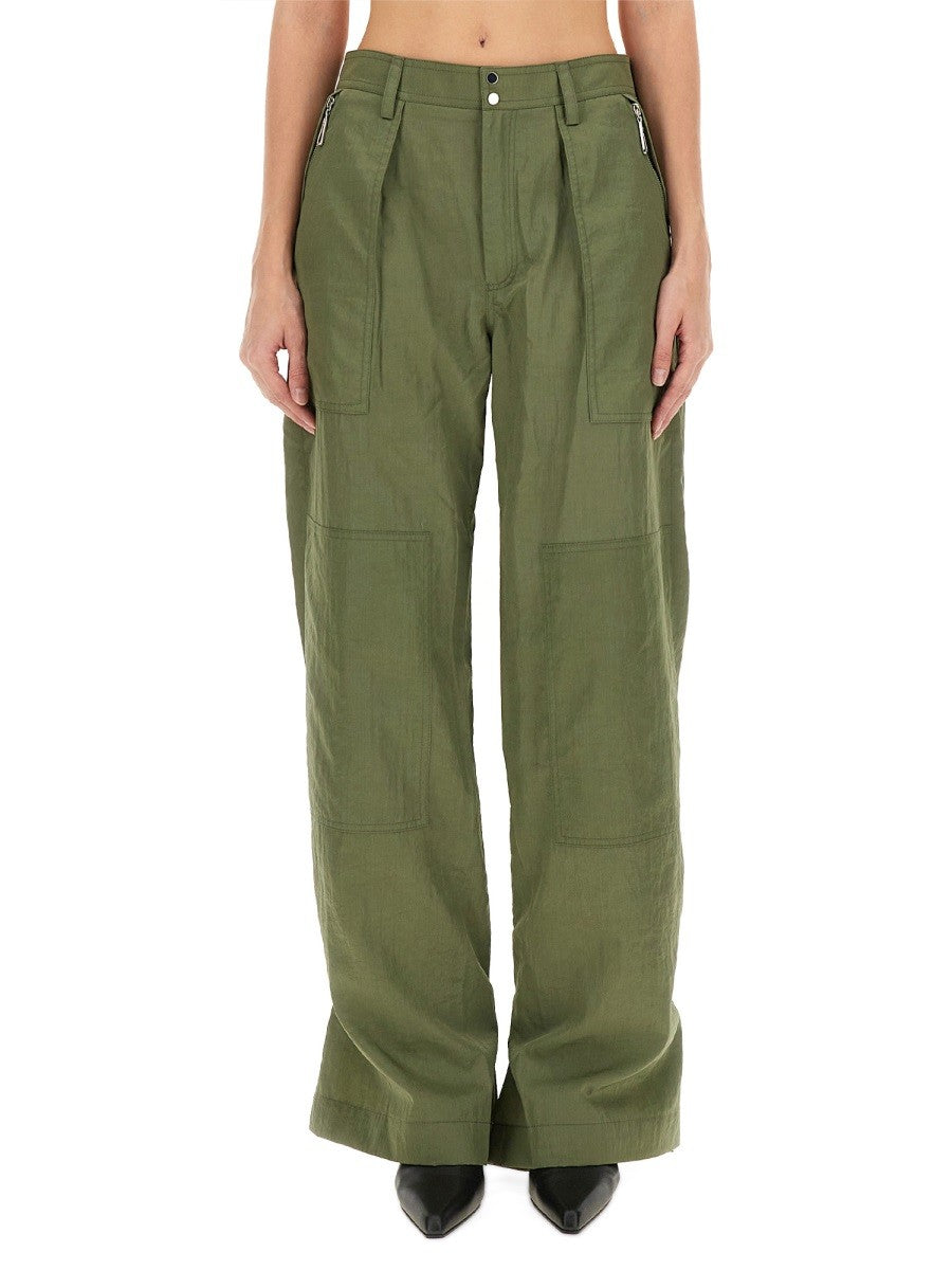 RABANNE - Woman - Green - Pants