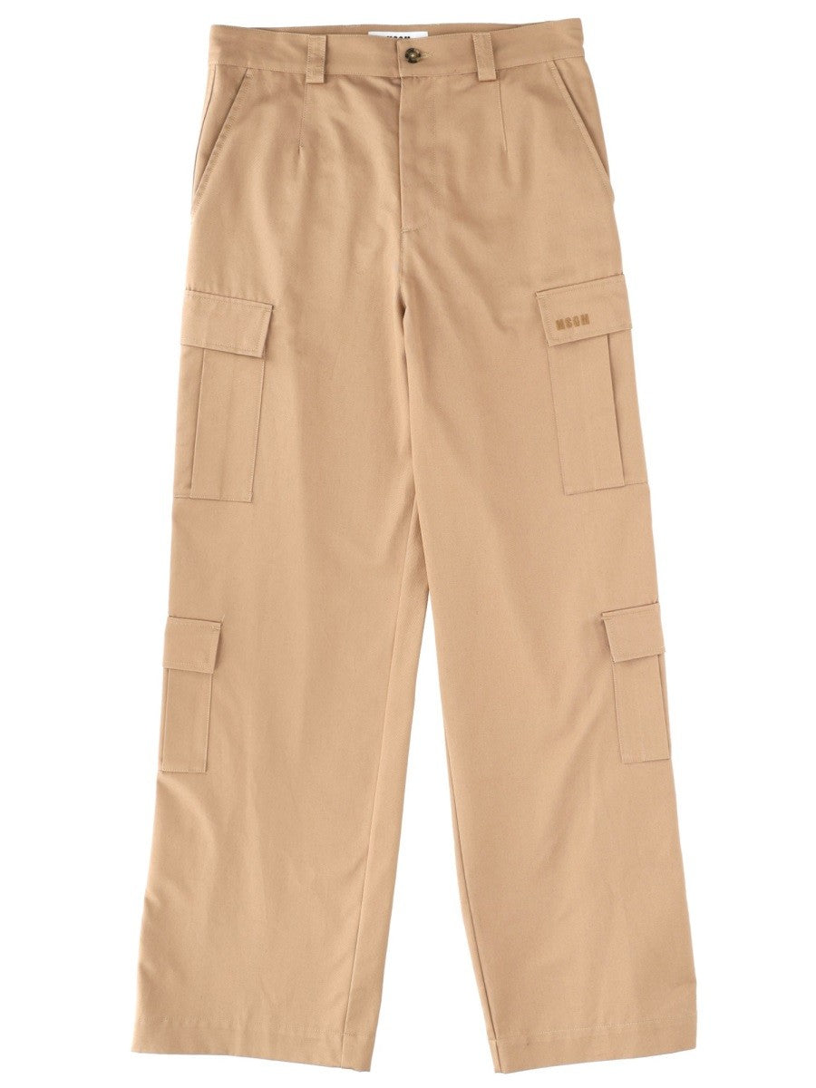 msgm - Man - Beige - Pants