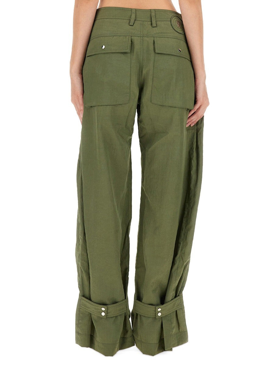 RABANNE - Woman - Green - Pants