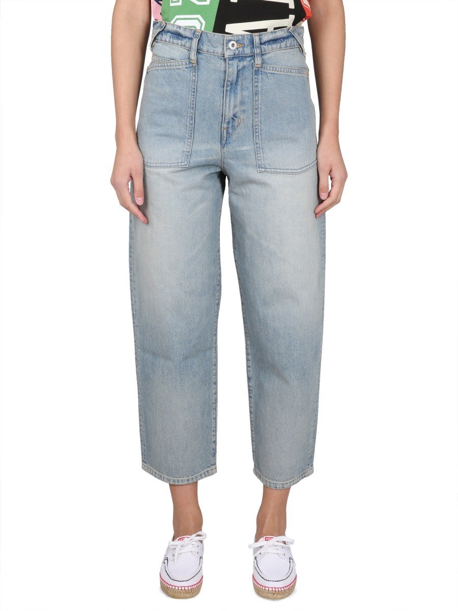 Kenzo - Woman - Blue - Jeans