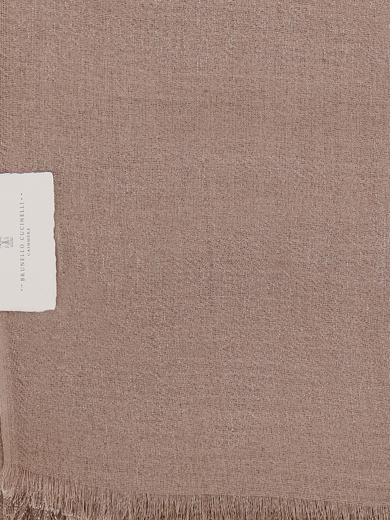 Brunello Cucinelli - Woman - Beige - Scarf