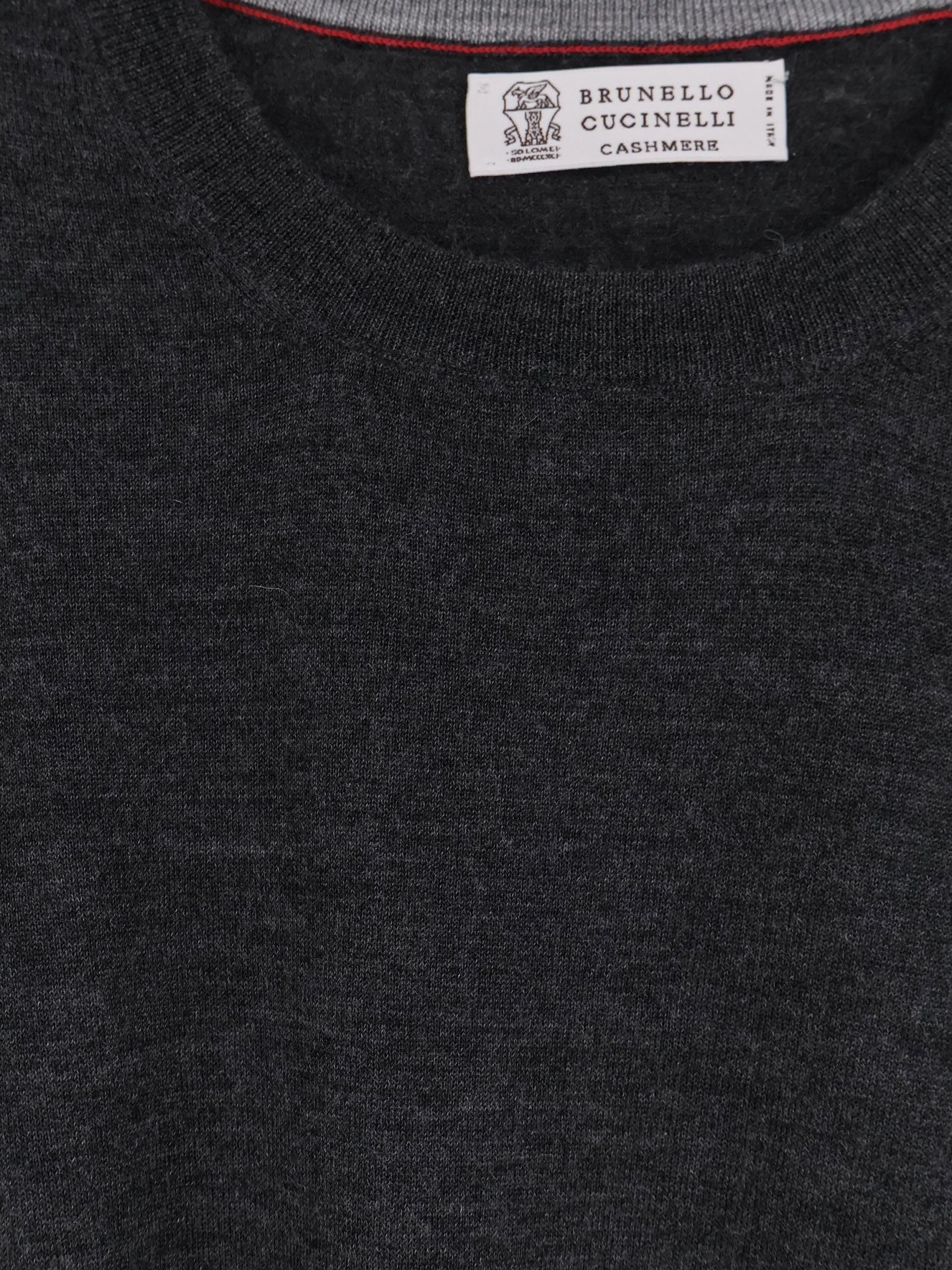 Brunello Cucinelli - Man - Grey - Knit Sweater