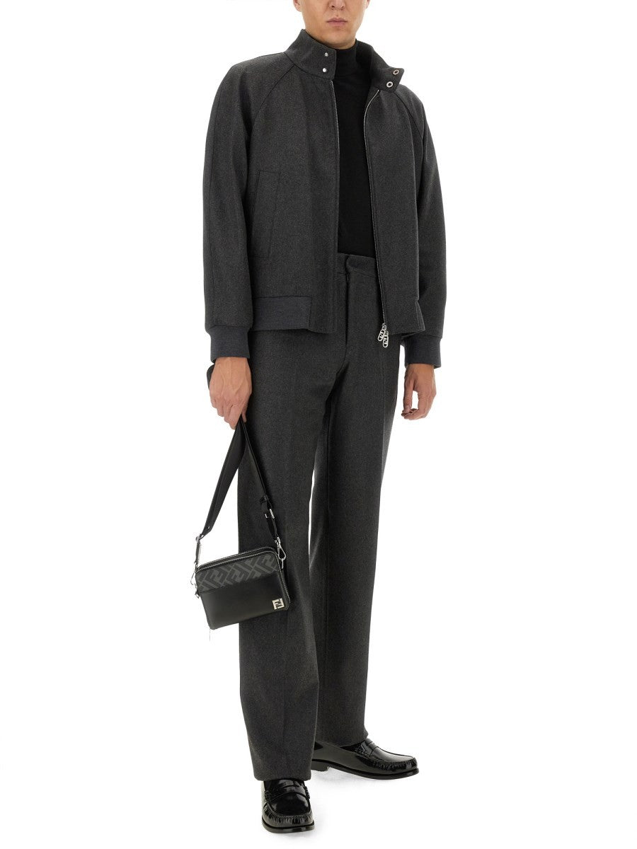 Fendi - Man - Grey - Pants