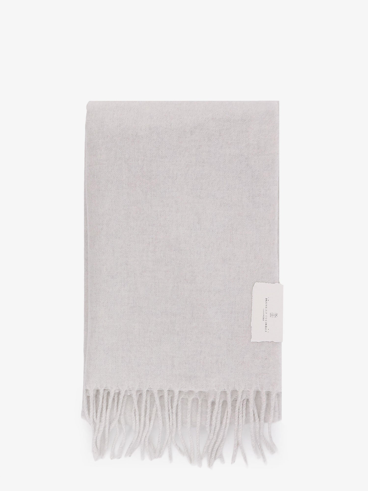 Brunello Cucinelli - Woman - Grey - Scarf
