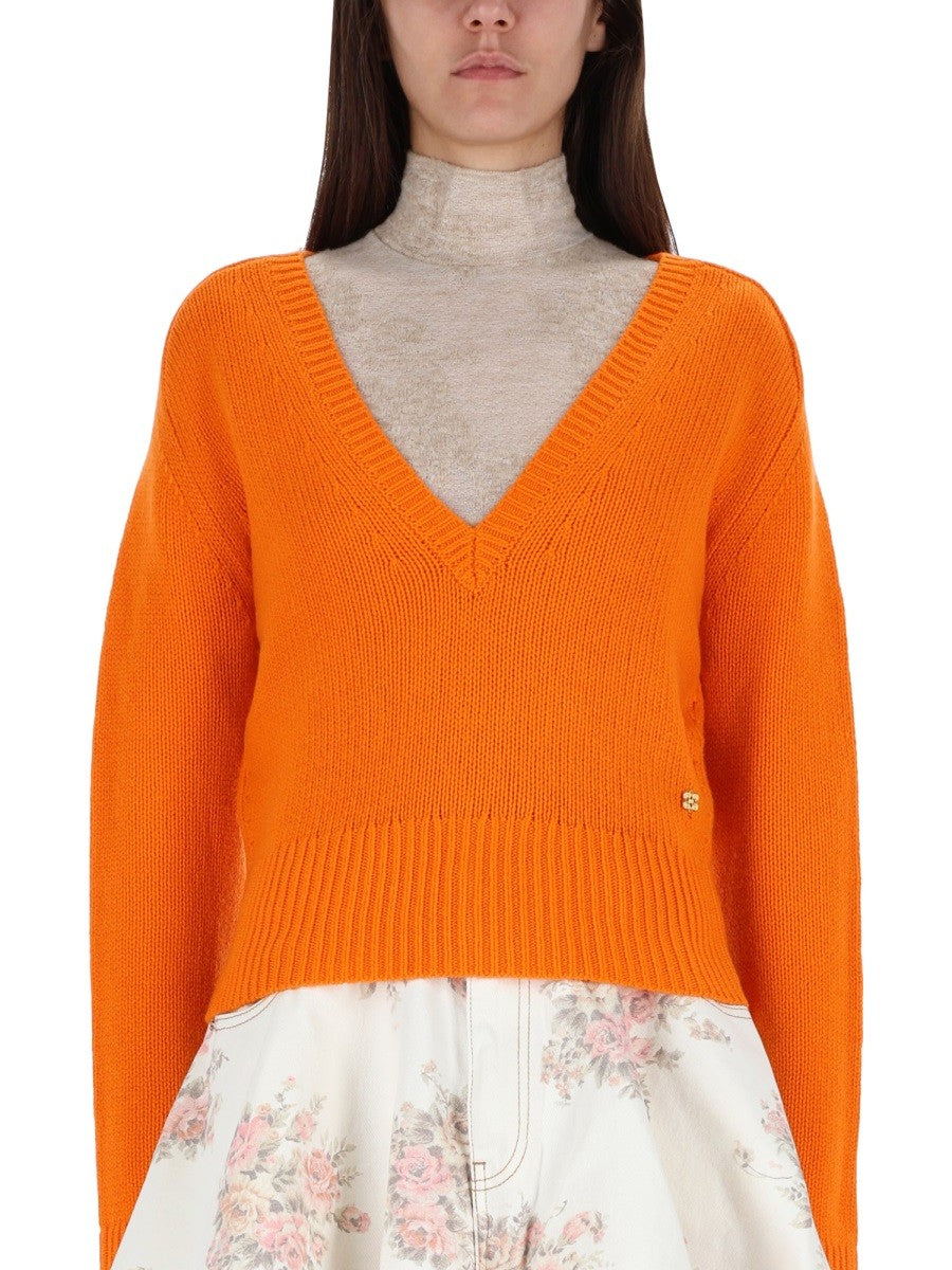 GANNI - Woman - Orange - Sweater