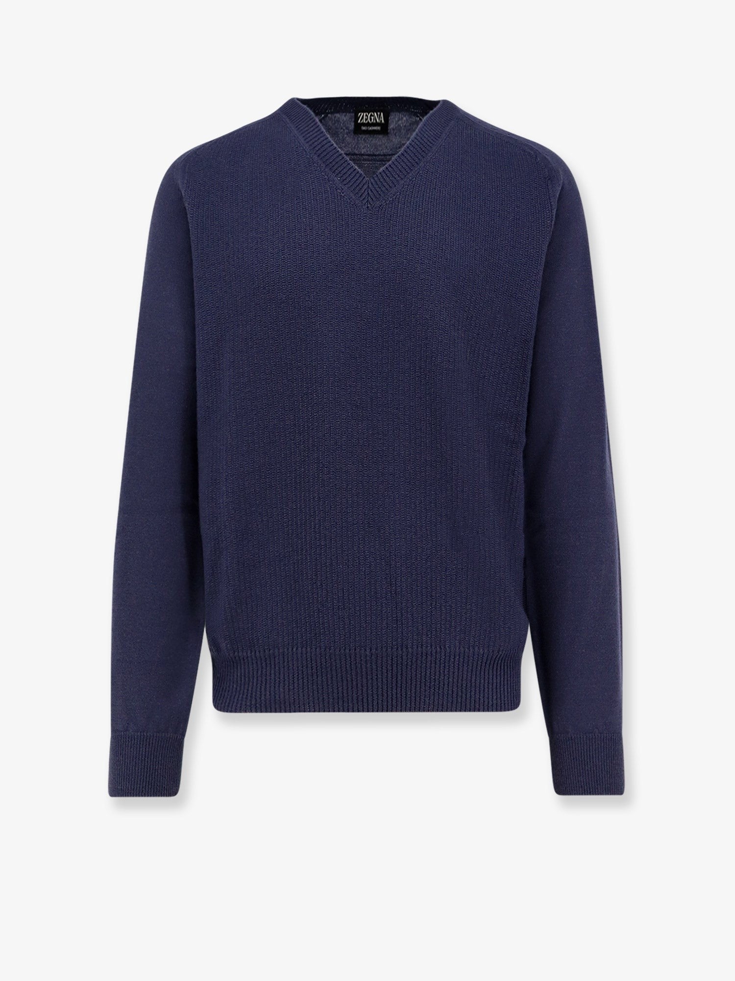 Zegna - Man - Blue - Knit Sweater