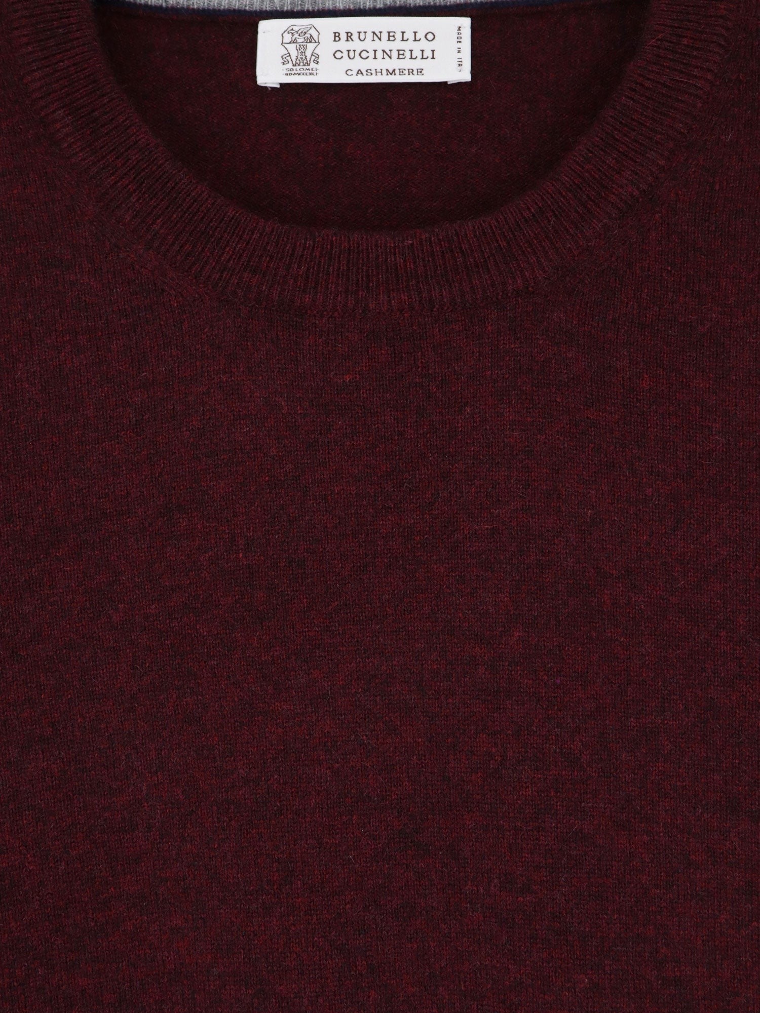 Brunello Cucinelli - Man - Red - Sweater